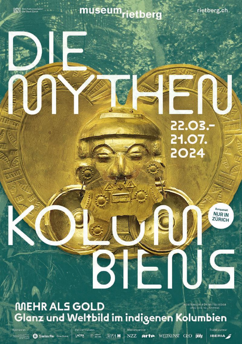 2024 – Mehr als Gold - Die Mythen Kolumbiens (Plakat)