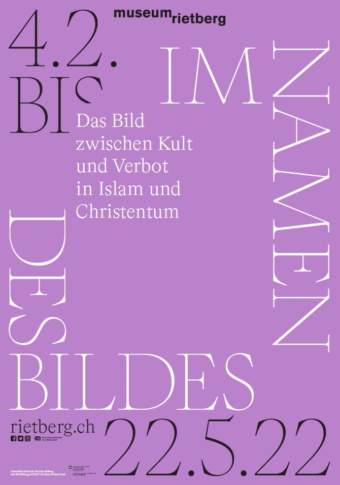 2022 – Im Namen des Bildes – Das Bild zwischen Kult und Verbot in Islam und Christentum (Plakat)