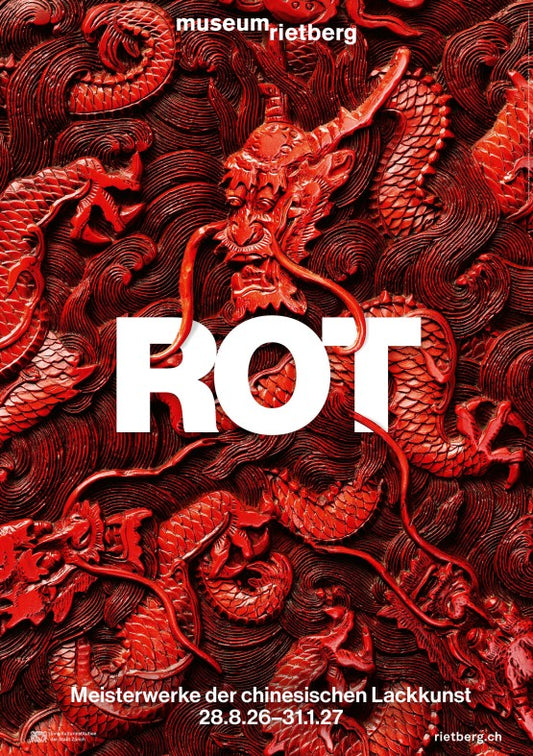 2026 – Rot - Meisterwerke der chinesischen Lackkunst (Plakat)