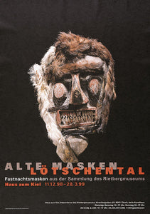 1998 - Alte Masken aus dem Lötschental (Plakat)