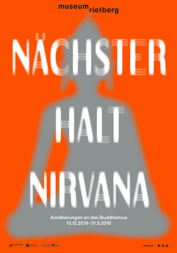 2018 – Nächster Halt Nirvana – Annäherungen an den Buddhismus (Plakat)